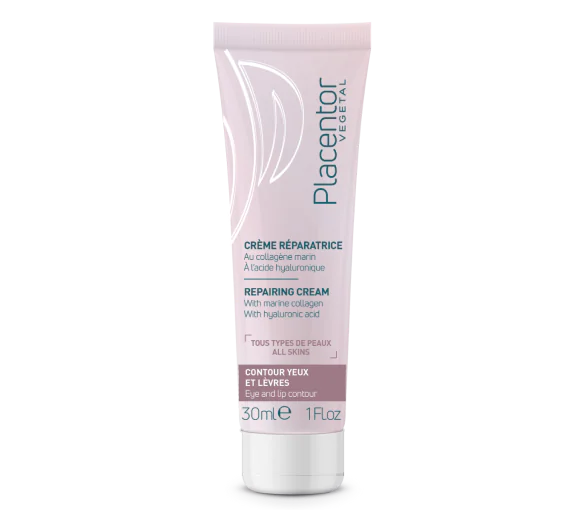 Crème réparatrice contour des yeux et lèvres Placentor - tube de 30 ml
