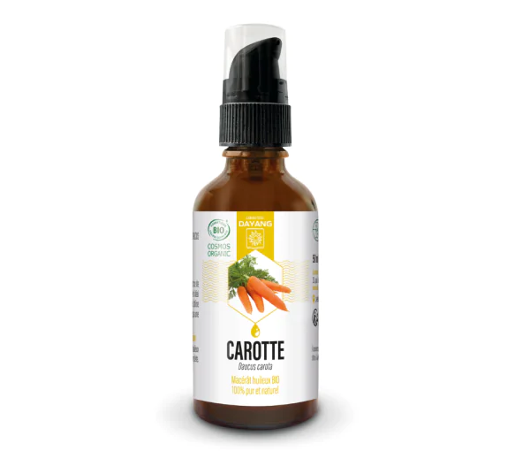 Macérât huileux Carotte BIO Dayang - flacon-pipette de 50ml