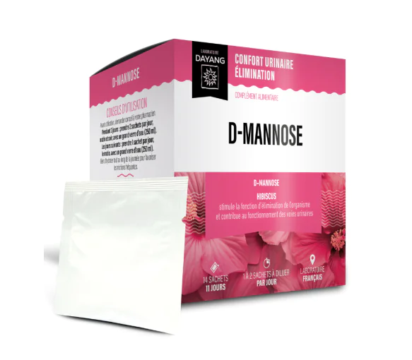 D-mannose confort urinaire élimination Dayang - boite de 14 sachets