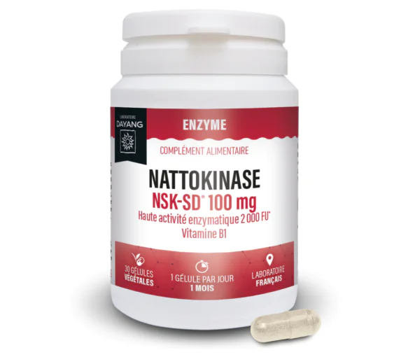 Nattokinase NSK-SD 100mg Dayang - pot de 30 gélules