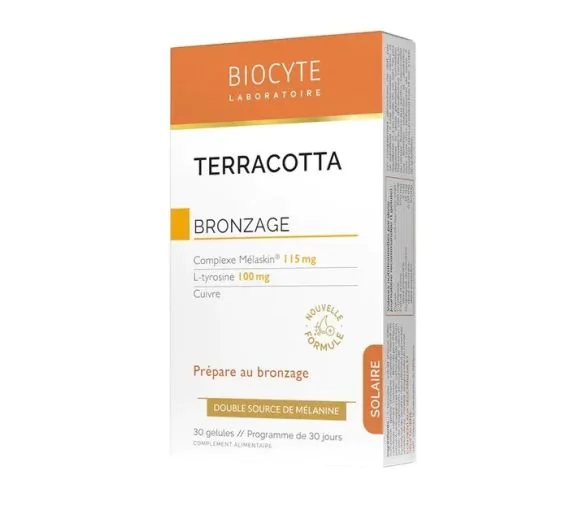 Terracotta bronzage Biocyte - boîte de 30 gélules