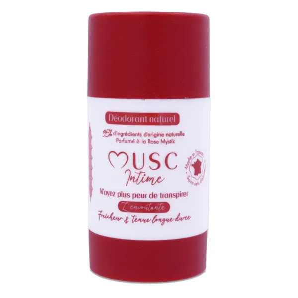 MUSC INTIME DÉODORANT SOLIDE L'ENVOÛTANTE 50G