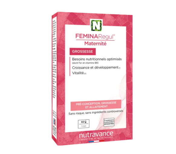 Feminaregul maternité Nutravance - boîte de 60 gélules