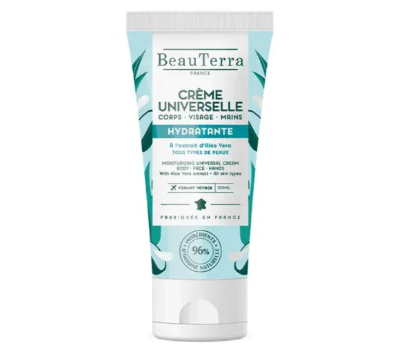 Crème universelle hydratante BeauTerra - tube de 100ml