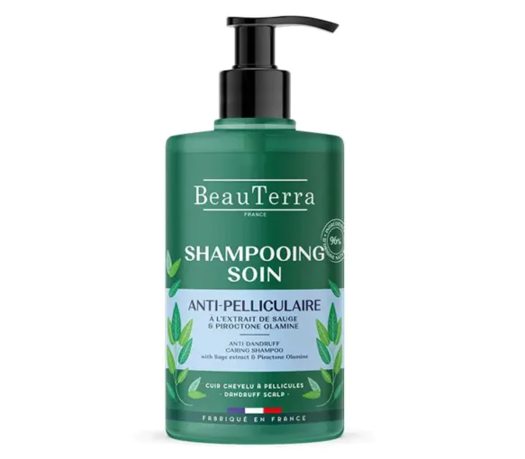 Shampooing soin anti-pelliculaire Beauterra - flacon-pompe de 750ml