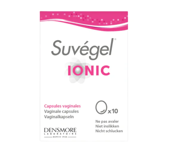 Suvégel ionic capsules vaginales Densmore - boîte de 10 capsules