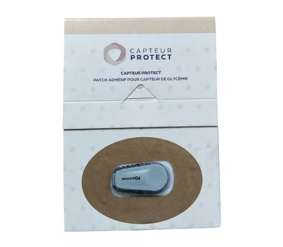 Patch adhésif Capteur Protect Dexcome - boîte de 6 patchs