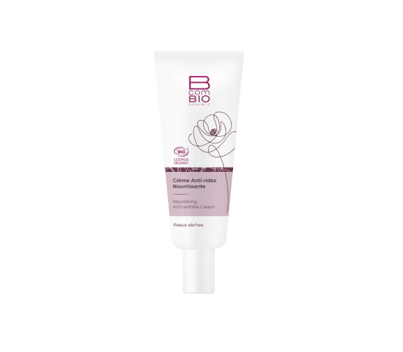 Crème anti-rides nourrissante bio BcomBio - tube de 50ml