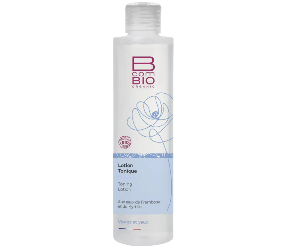 Lotion Tonique visage et yeux BcomBIO - flacon de 200 ml