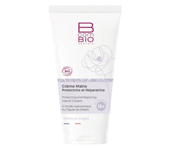 Crème mains protectrice et réparatrice BcomBIO - tube de 50 ml