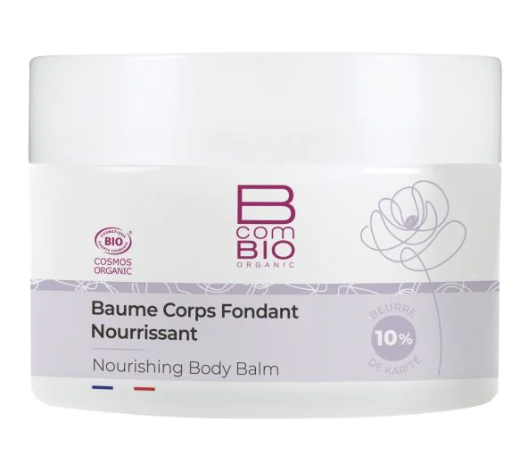 Baume corps fondant nourrissant BcomBIO - pot de 200 ml + un jonc offert