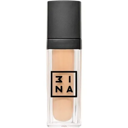 3INA Makeup Vegan Cruelty Free The Concealer 104 Dark Beige Medium to High Coverage Long Lasting Liquid Concealer Formula Natural Finish - Wand Applicator