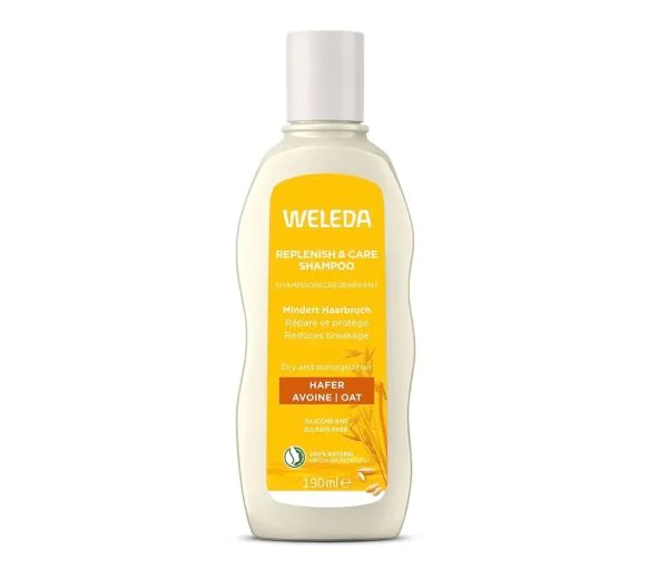 Shampooing régénérant à l'avoine Weleda - tube de 190ml