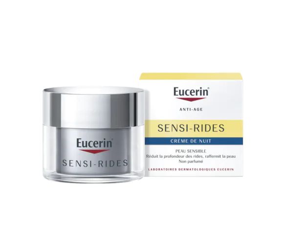 Sensi-rides Crème de nuit anti-rides Eucerin - pot de 50 ml
