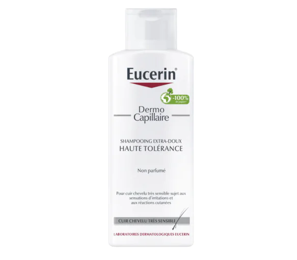 Shampooing Dermo Capillaire Haute Tolérance Eucerin - Flacon de 250 ml