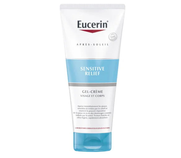 Sun Protection Sensitive Relief gel-crème après-soleil Eucerin - tube de 200 ml