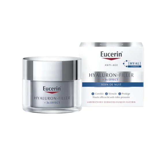 Hyaluron-filler Soin de nuit Eucerin - pot de 50 ml
