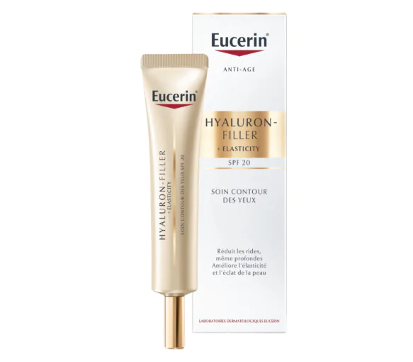 Hyaluron-Filler + Elasticity Soin contour des yeux SPF20 Eucerin - tube de 15 ml