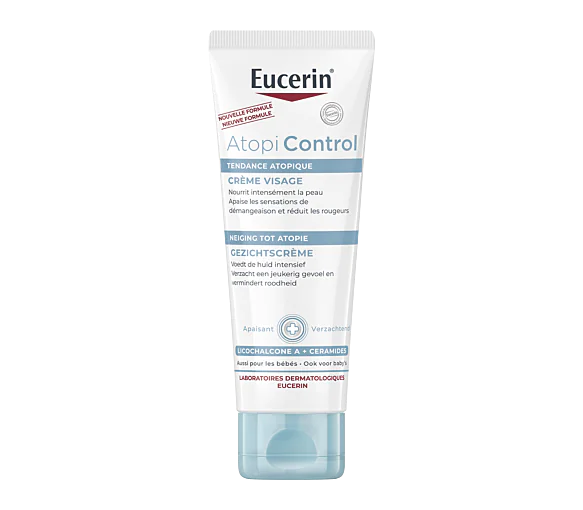 Atopicontrol crème visage Eucerin - tube de 50ml