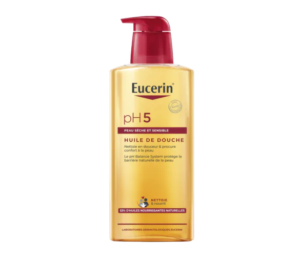 pH5 Huile de douche Eucerin - flacon-pompe de 400 ml