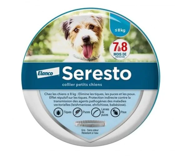 Seresto collier antiparasitaire petits chiens Elanco - 1 collier