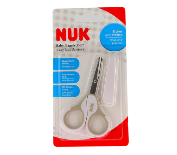 Ciseaux bout rond bébé NUK - une paire de ciseaux