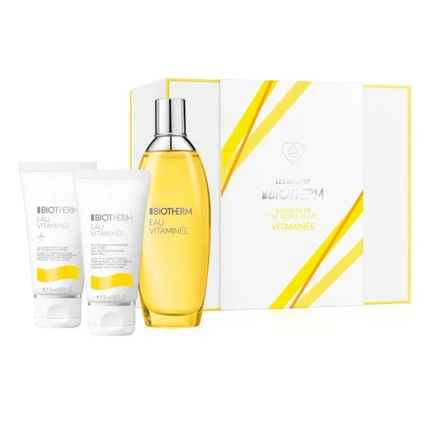 Biotherm Eau Vitaminée Gift Set (EdT 100ml + Shower Gel 50ml + Body Milk 50ml)