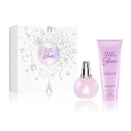 Lanvin Eclat D'Arpege Sheer - 50 Ml + Body Lotion 100 Ml Eau de Parfum Unisexe