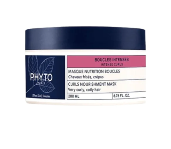 Boucles intenses masque nutrition boucles Phyto - pot de 200ml
