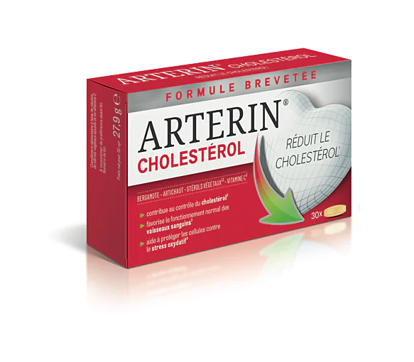 Arterin Cholestérol Omega Pharma - boîte de 30 comprimés