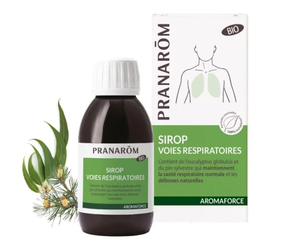 Aromaforce Sirop voies respiratoires bio Pranarôm - flacon de 150ml