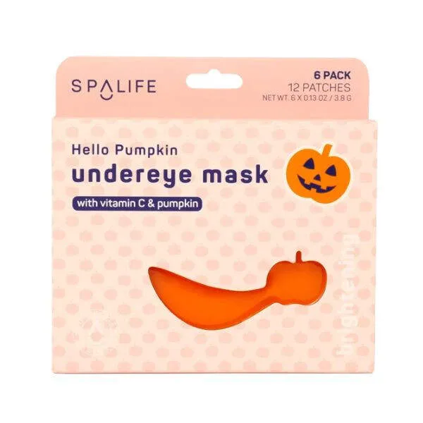 Spalife Masques éclaircissants pour les yeux Halloween Hello Pumpkin