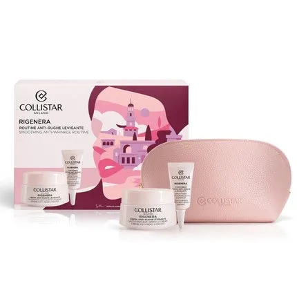Collistar Regenerating Gift Set Smoothing Anti-Wrinkle Skincare Routine 50+5ml 65ml