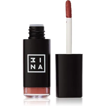 3INA MAKEUP Vegan The Longwear Lipstick 503 Nude Pink 8H Long Lasting Highly Pigmented Liquid Matte Lipstick with Wand Applicator - Cruelty Free