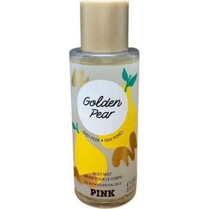Victoria's Secret Golden Pear Fragrance Mist Limited Edition PINK 8.4