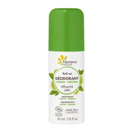 Fleurance Nature Lemon Verbena Roll-On Deodorant 50ml
