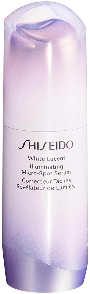 White lucent illuminating micro-spot serum