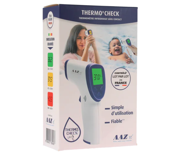 Thermo'check thermomètre infrarouge AAZ - un thermomètre