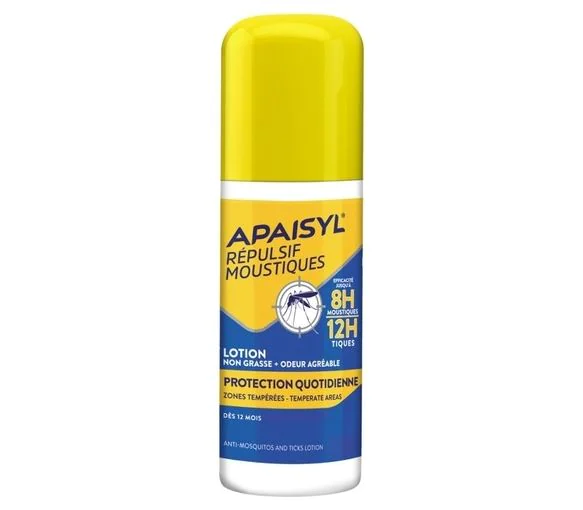 Répulsif moustiques protection quotidienne Apaisyl - spray de 90ml