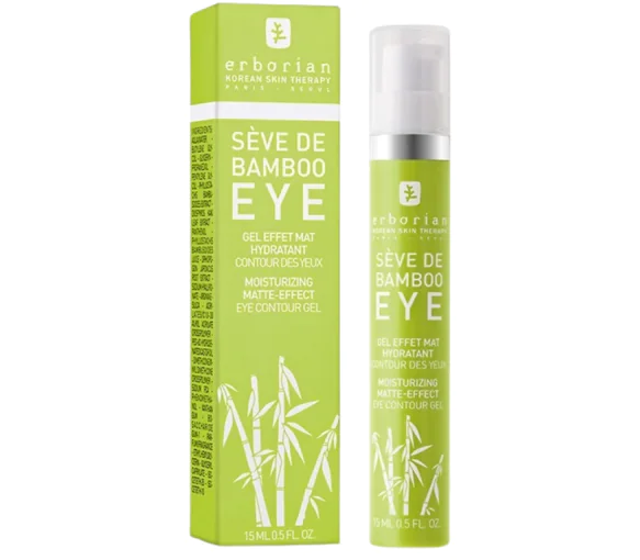 Sève de bambou eye gel effet mat Erborian - flacon pompe de 15ml