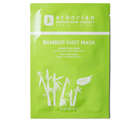 Bamboo shot mask Erborian - sachet de un masque