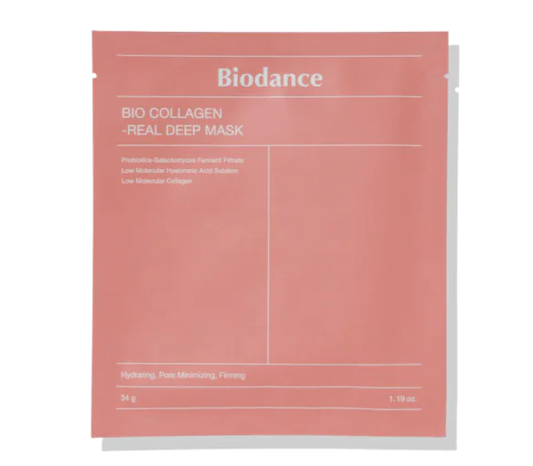 Masque bio Collagen-Real Deep Mask Biodance - sachet de 1 masque