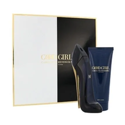 Carolina Herrera Good Girl Gift Set 80 Ml And Body Lotion Good Girl 100 Ml Eau de Parfum Unisexe