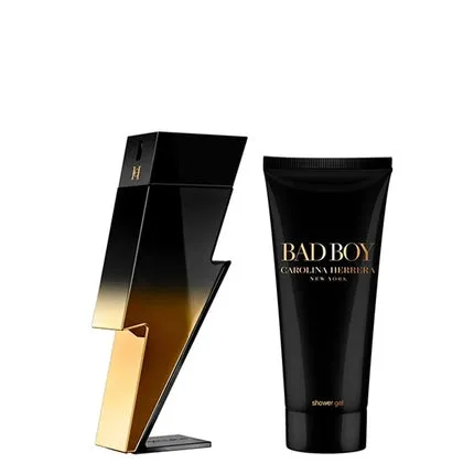 Carolina Herrera Bad Boy Extreme 2pcs Gift Set EDP 100ml S/Gel 100ml