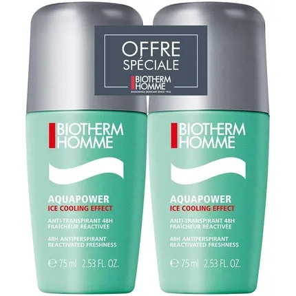 Homme - Aquapower Duo Déodorant Roll-on - 150 ml
