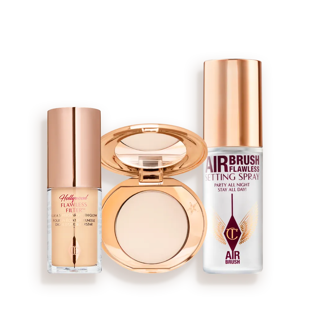 AIRBRUSH GLOW & SET TRAVEL KITFACE KIT