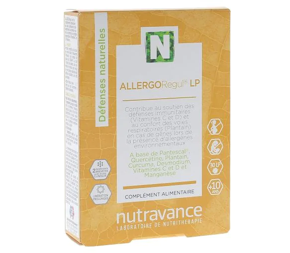 ALLERGORegul LP Nutravance - boîte de 30 comprimés