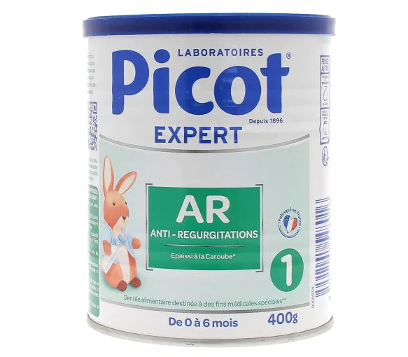 AR anti régurgitations lait expert 1er âge Picot - boite de 400g