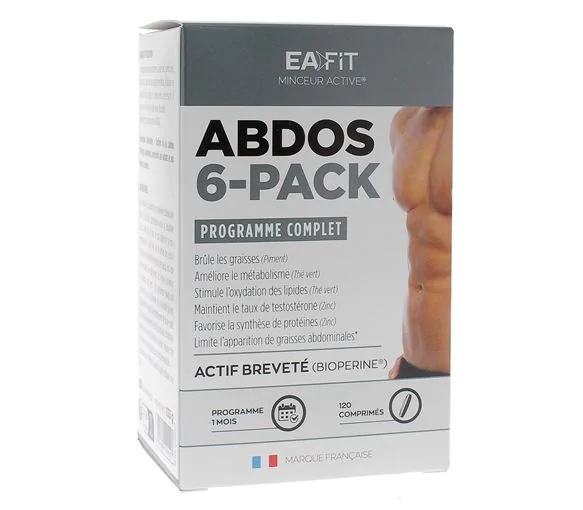Abdos 6-Pack Eafit - boîte de 120 comprimés