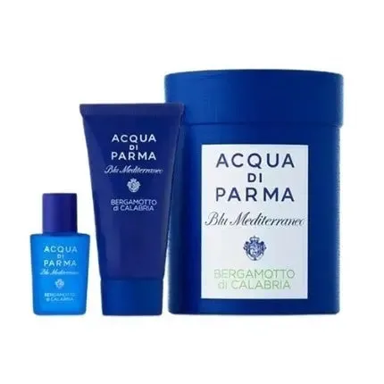 Acqua Di Parma Blu Mediterraneo Bergamotto Di Calabria Set - 5ml - Eau De Toilette And 20ml Shower Gel